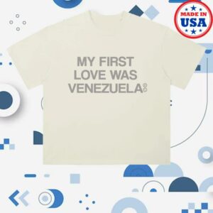 kenny Caracas Merch Shop My First Love Was Venezuela Tee