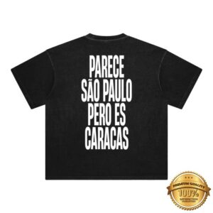 kenny Caracas Merch Store Parece Sao Paulo Black Teea kenny Caracas Merch Store Parece Sao Paulo Black Teea