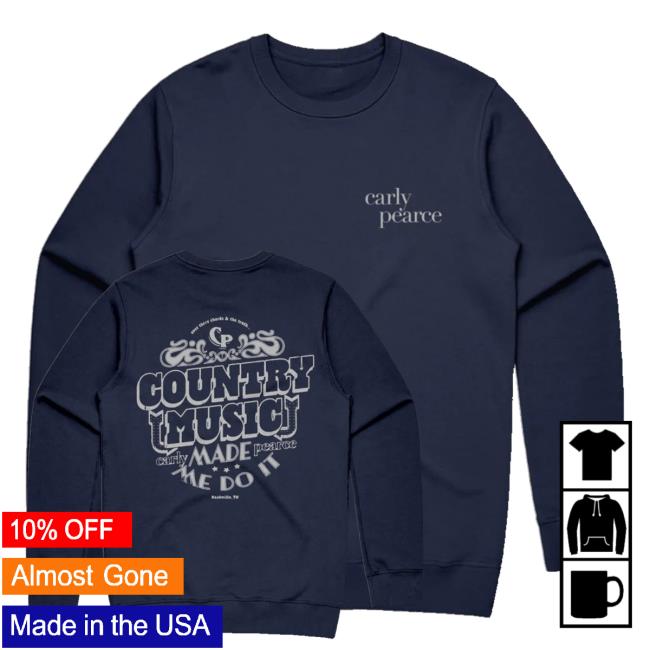 kenny Carly Pearce Merch Shop Country Music Crewneck kenny Carly Pearce Merch Shop Country Music Crewneck