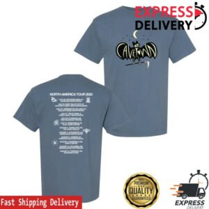 kenny Cavetown Merch Store Bat Tour Tee Denim Blue0 kenny Cavetown Merch Store Bat Tour Tee Denim Blue0