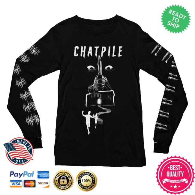 kenny Chat Pile Merch Shop Chat Pile Knife Long Sleeve Tee kenny Chat Pile Merch Shop Chat Pile Knife Long Sleeve Tee