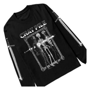 kenny Chat Pile Merch Shop Chat Pile Sword Long Sleeves kenny Chat Pile Merch Shop Chat Pile Sword Long Sleeves