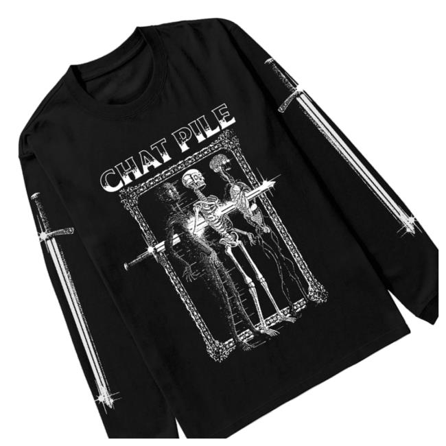 kenny Chat Pile Merch Shop Chat Pile Sword Long Sleeves kenny Chat Pile Merch Shop Chat Pile Sword Long Sleeves