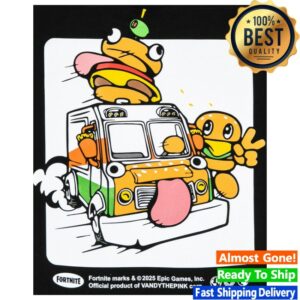 kenny Complex Merch Store Vandy X Fortnite Tee Black