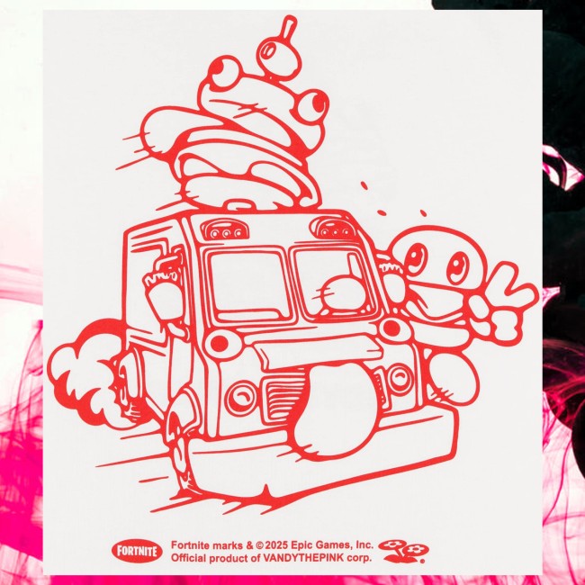 kenny Complex Merch Store Vandy X Fortnite Tee White kenny Complex Merch Store Vandy X Fortnite Tee White