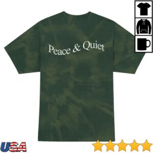 kenny Complex Store Merch Museum Of Peace Quiet Wordmark Tyedye Tee Forest