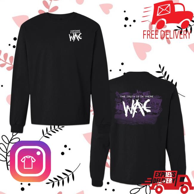 kenny Corinne Fisher Merch Store Without A Country Longsleeve Tee kenny Corinne Fisher Merch Store Without A Country Longsleeve Tee