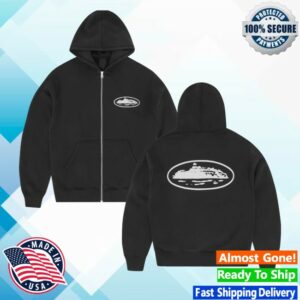 kenny Corteiz Crtzrtw Merch Store Island Puff Print Zip Hoodiess