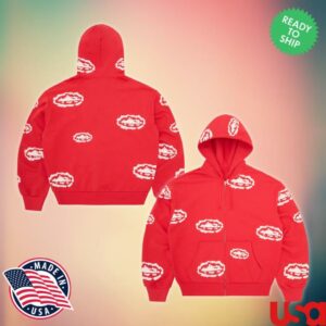 kenny Corteiz Crtzrtw Merch Store Island Wreath Zip Hoodieaa