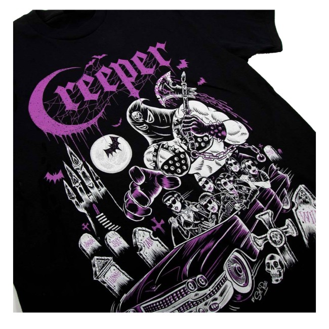 kenny Creeper Merch Mistress Of Death Car Tee Black kenny Creeper Merch Mistress Of Death Car Tee Black