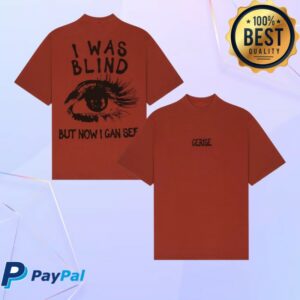 kenny Crepdog Crew Merch Store Cerise Burnt Orange I Was Blind Shirtss
