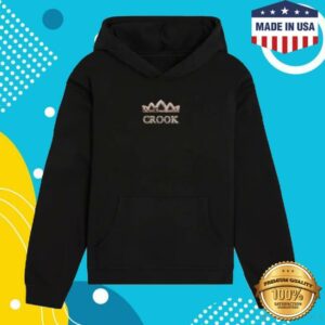 kenny Crowns Guam Merch Store Crowned Savior Pullover Hoodie Black