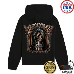 kenny Crowns Guam Merch Store Crowned Savior Pullover Hoodie Blacka