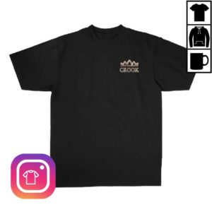 kenny Crowns Guam Merch Store Crowned Savior Tee Black