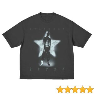 kenny Danny Brown Merch Stardust Album Cover T Shirt Black