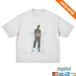 kenny Danny Brown Merch Stardust Album Cover T Shirt White