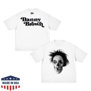 kenny Danny Brown Merch Store Old Skull T Shirtaa