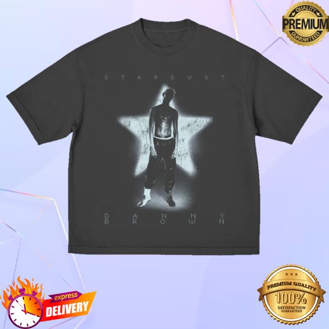 kenny Danny Brown Stardust Merch Shop Stardust Album Cover T Shirt Black kenny Danny Brown Stardust Merch Shop Stardust Album Cover T Shirt Black