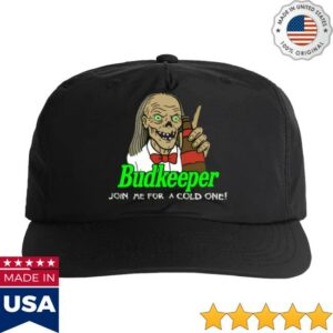 kenny Dasbootleg13 Merch Store Bud Keeper Black Embroidered Hat