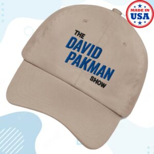 kenny David Pakman Merch Logo Dad Hat Color Embroidery1