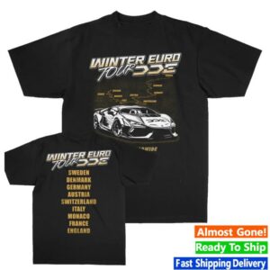 kenny Dde Garage Merch Shop Winter Euro Tour Tee 1