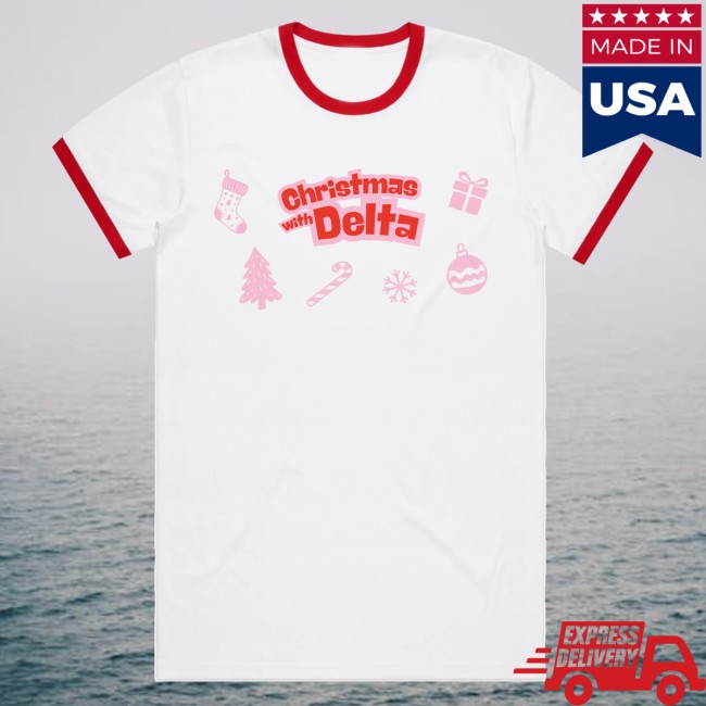 kenny Delta Goodrem Merch Christmas With Delta Unisex Ringer Shirt kenny Delta Goodrem Merch Christmas With Delta Unisex Ringer Shirt