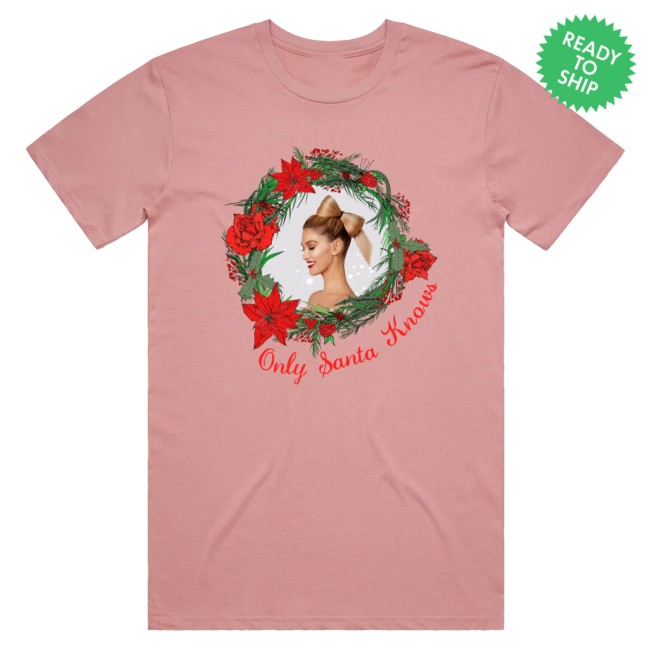 kenny Delta Goodrem Merch Only Santa Knows Wreath Delta Goodrem Unisex Shirt kenny Delta Goodrem Merch Only Santa Knows Wreath Delta Goodrem Unisex Shirt