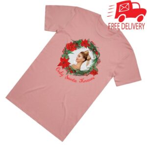 kenny Delta Goodrem Merch Only Santa Knows Wreath Delta Goodrem Unisex Shirt1 kenny Delta Goodrem Merch Only Santa Knows Wreath Delta Goodrem Unisex Shirt1