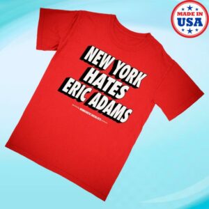 kenny Democratic Socialists Of America Merch New York Hates Eric Adams Tee0