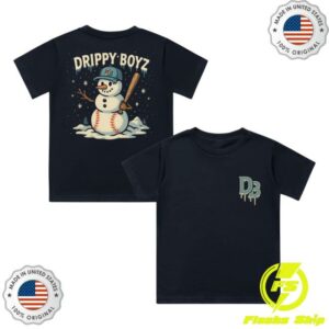 kenny Drippyboyz Merch Store Drippy Boyz Holiday Snowman Teeaa