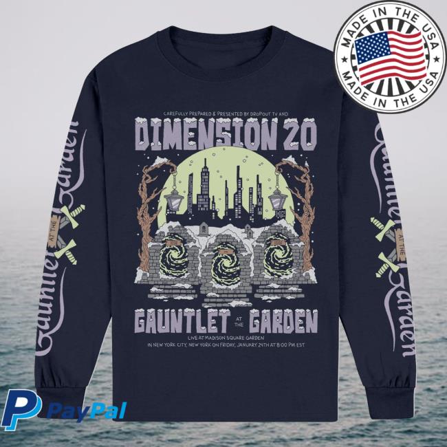 kenny Dropout Tv Merch Store Gauntlet At The Garden Long Sleeve kenny Dropout Tv Merch Store Gauntlet At The Garden Long Sleeve