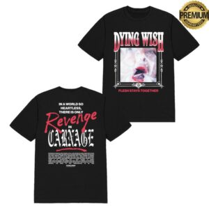 kenny Dying Wish Merch Store Revenge Tee0
