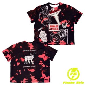 kenny Dykemint Merch Blood Bleach Beware Shirt0 kenny Dykemint Merch Blood Bleach Beware Shirt0