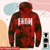 kenny Ekoh Music Merch Store Ekoh Fangs Red Tie Dye Hoodie
