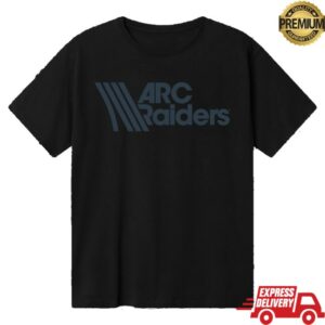 kenny Embark Studios Merch Black Tonal Arc Raiders T Shirt