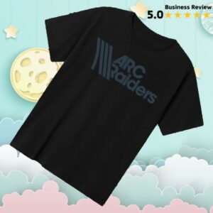 kenny Embark Studios Merch Black Tonal Arc Raiders T Shirt1