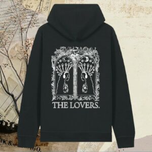 kenny Erin Lecount Merch Store The Lovers Black Hoody