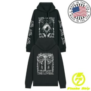 kenny Erin Lecount Merch Store The Lovers Black Hoody0