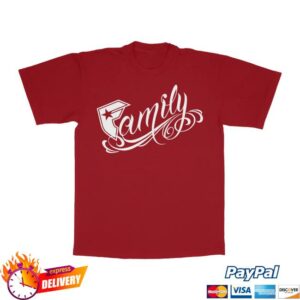 kenny Famous Stars And Straps Merch Store Og Family Tee Red