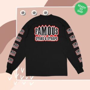 kenny Famous Stars And Straps Merch Store Og Long Sleeve Blacka kenny Famous Stars And Straps Merch Store Og Long Sleeve Blacka