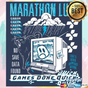 kenny Fangamer Merch Store Gdq Marathon Luck T Shirt
