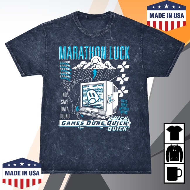 kenny Fangamer Merch Store Gdq Marathon Luck T Shirt0 kenny Fangamer Merch Store Gdq Marathon Luck T Shirt0