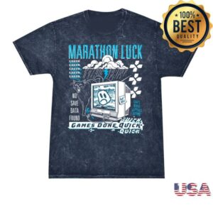 kenny Fangamer Shop Merch Gdq Marathon Luck T Shirt