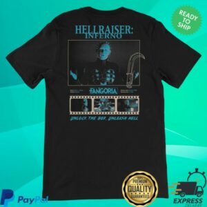 kenny Fangoria Merch Hellraiser Inferno Pinhead T Shirt Fangoria