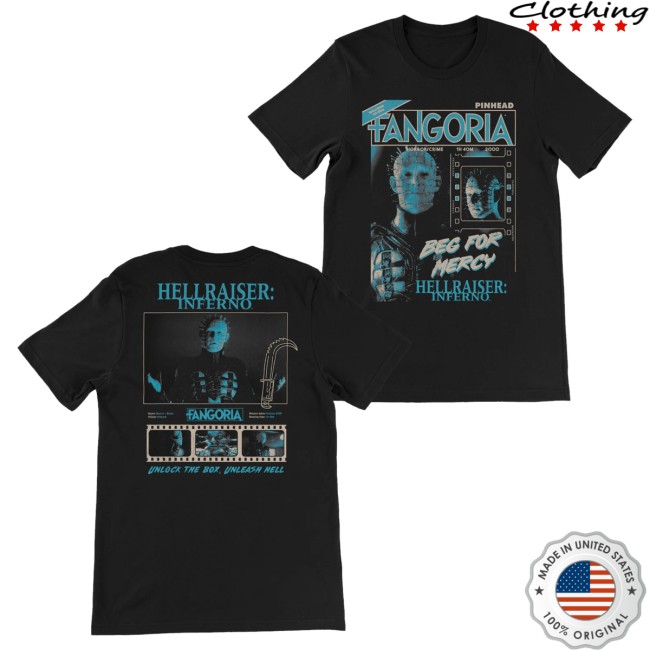 kenny Fangoria Merch Hellraiser Inferno Pinhead T Shirt Fangoria0 kenny Fangoria Merch Hellraiser Inferno Pinhead T Shirt Fangoria0