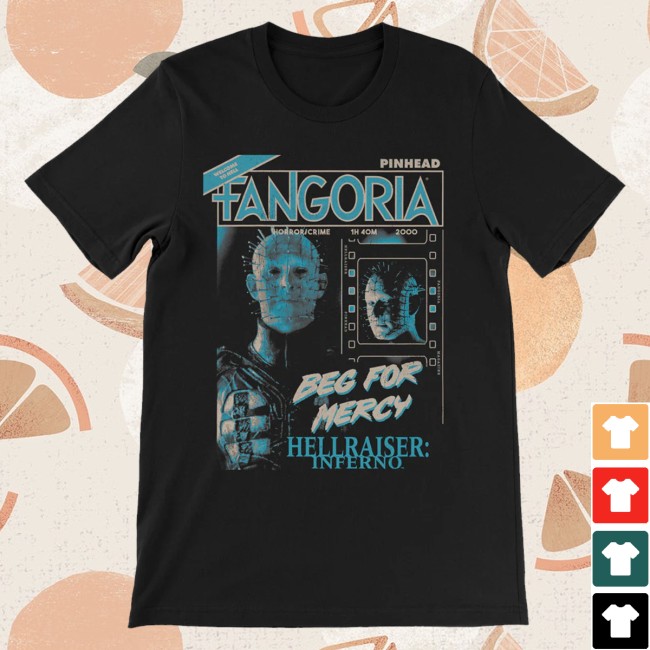 kenny Fangoria Merch Hellraiser Inferno Pinhead T Shirt Fangoria1 kenny Fangoria Merch Hellraiser Inferno Pinhead T Shirt Fangoria1