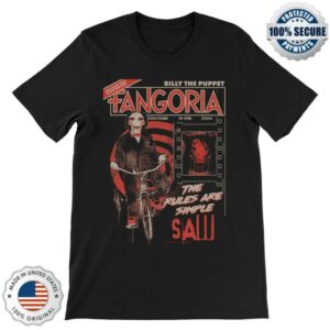 kenny Fangoria Merch Saw Billy The Puppet T Shirt Fangoria1
