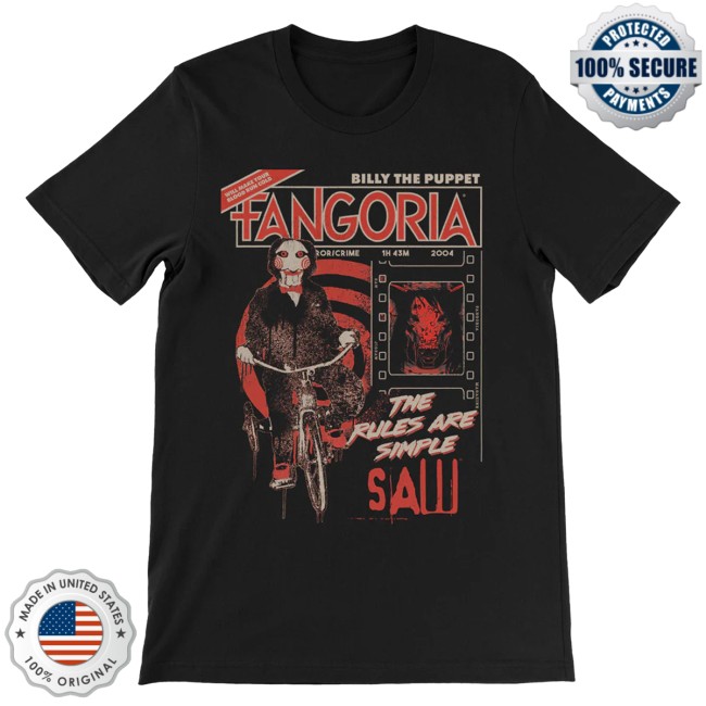 kenny Fangoria Merch Saw Billy The Puppet T Shirt Fangoria1 kenny Fangoria Merch Saw Billy The Puppet T Shirt Fangoria1