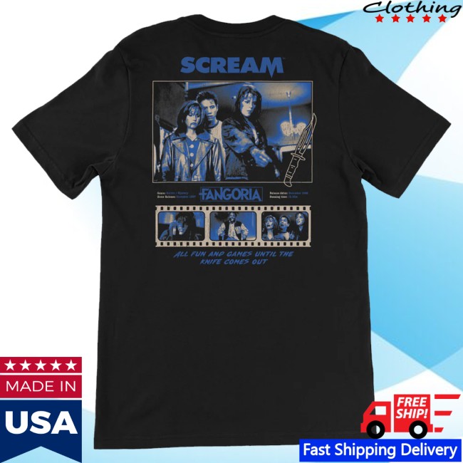 kenny Fangoria Merch Scream T Shirt Fangoria kenny Fangoria Merch Scream T Shirt Fangoria