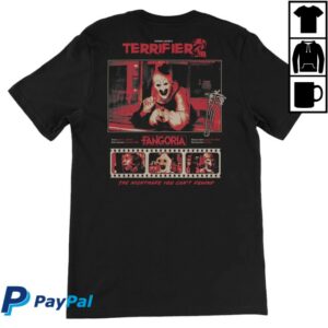 kenny Fangoria Merch Terrifier Art The Clown T Shirt Fangoria